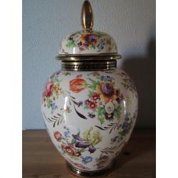 Unieke retro H.BEQUET vaas (jaren'50/'60)
