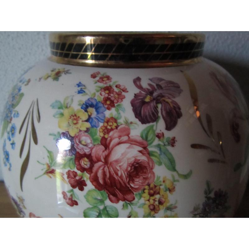 Unieke retro H.BEQUET vaas (jaren'50/'60)