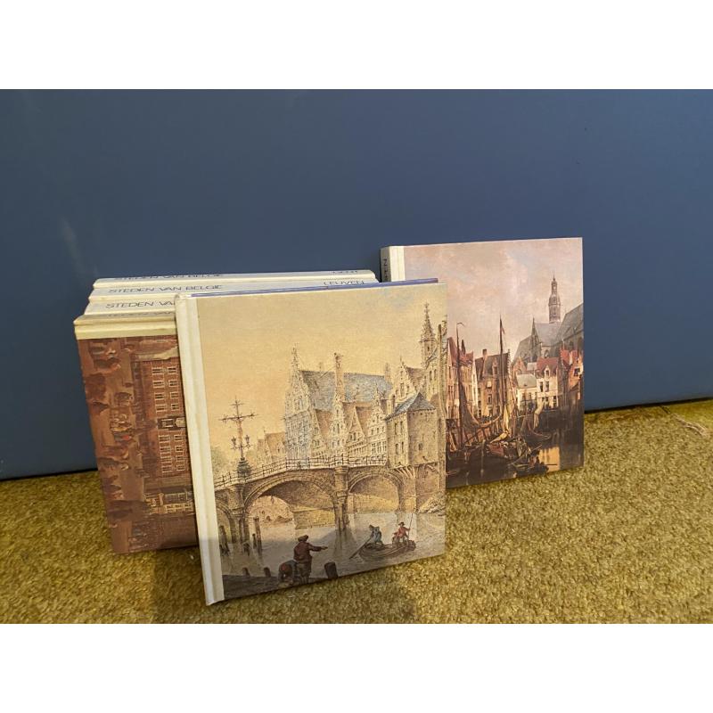 Steden van Belgie (6 boeken)