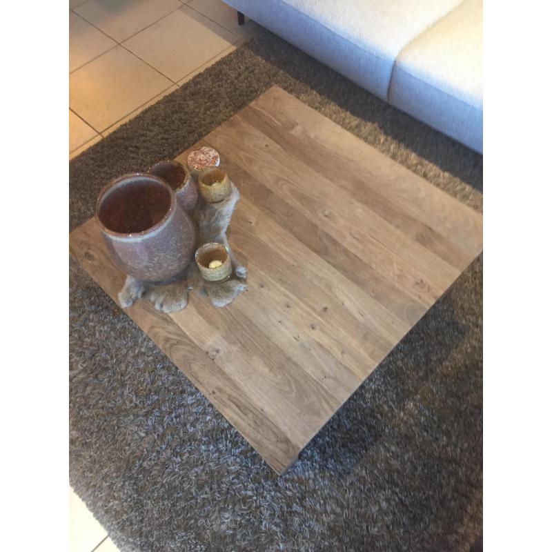 Salontafel in teakhout