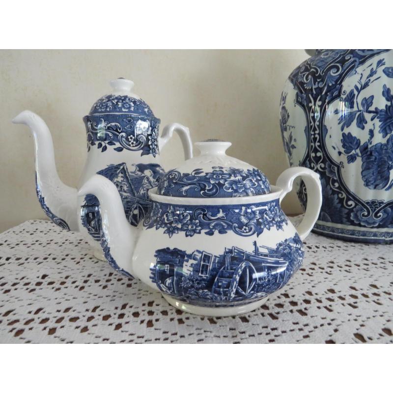 set delfst blauw Petrus Regout Maastricht