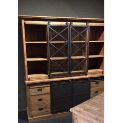 Industriele Buffetkast Teak