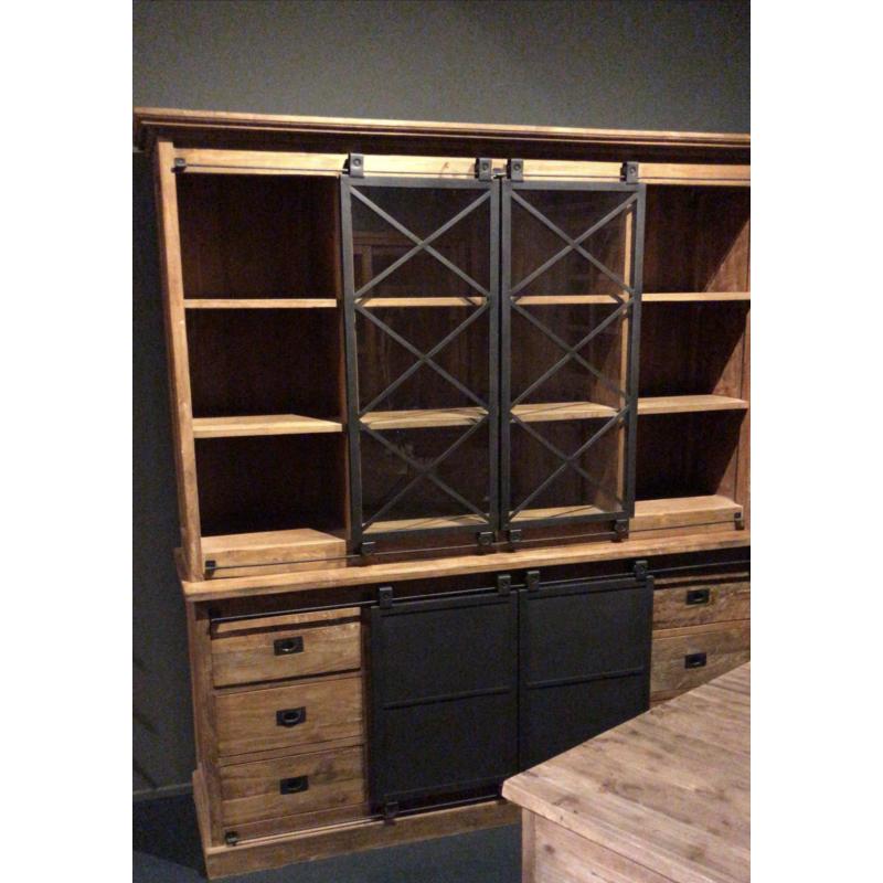 Industriele Buffetkast Teak