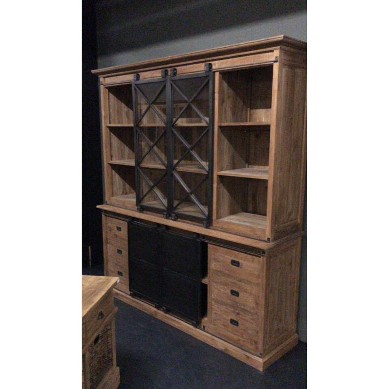 Industriele Buffetkast Teak