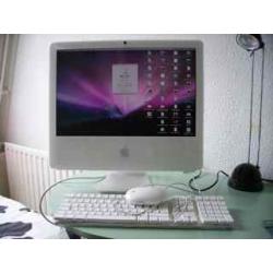Te Koop Witte IMac met1,83 Ghz Intel Core Duo Computer met Serienummer CK632097U2R met 1,83 Ghz met draadloos internet.
