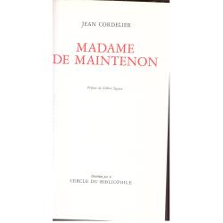 Jean Cordelier - Madame de Maintenon