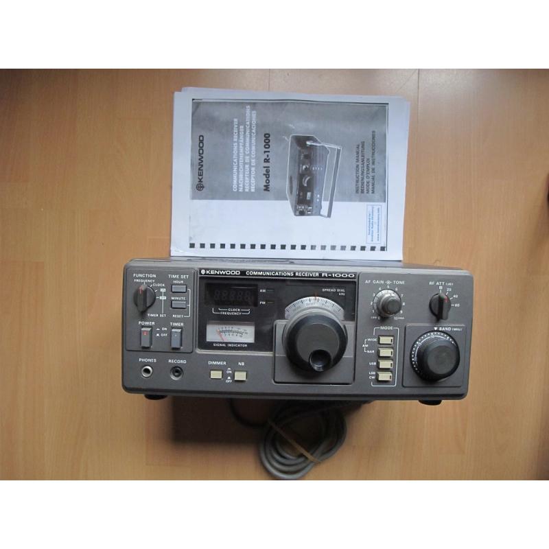 Kenwood R1000 communicatieontvanger