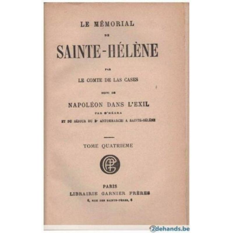 Le Comte de Las Cases - Mémorial de Saint-Hélène T4