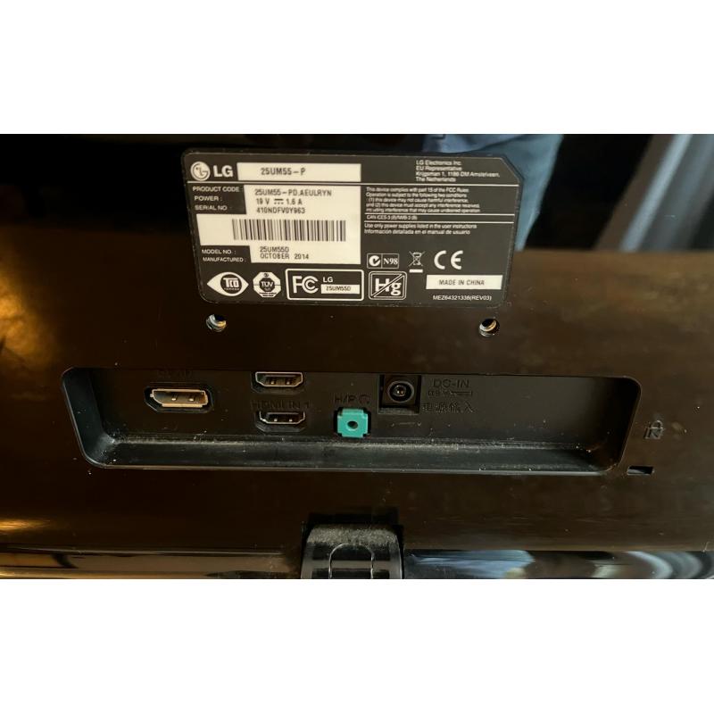 Monitor LG 21:9 UltraWide 25UM55