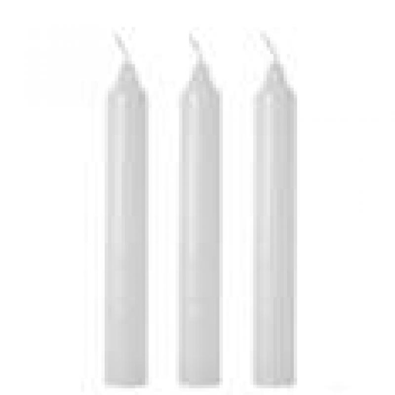 Gouda, lampkaars dun, 150/18,5, doos 100, wit