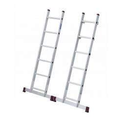 Laddersteiger 2x6 treden 3,75meter *NIEUW*