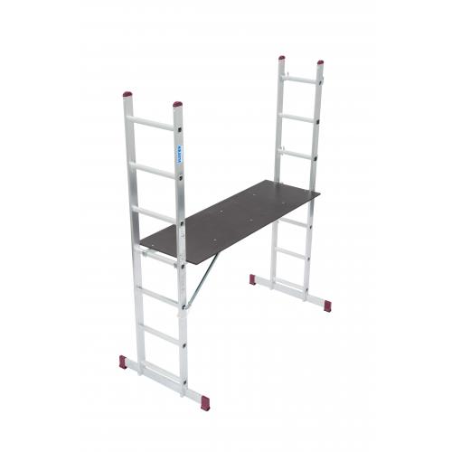 Laddersteiger 2x7 treden 4,00meter *NIEUW*