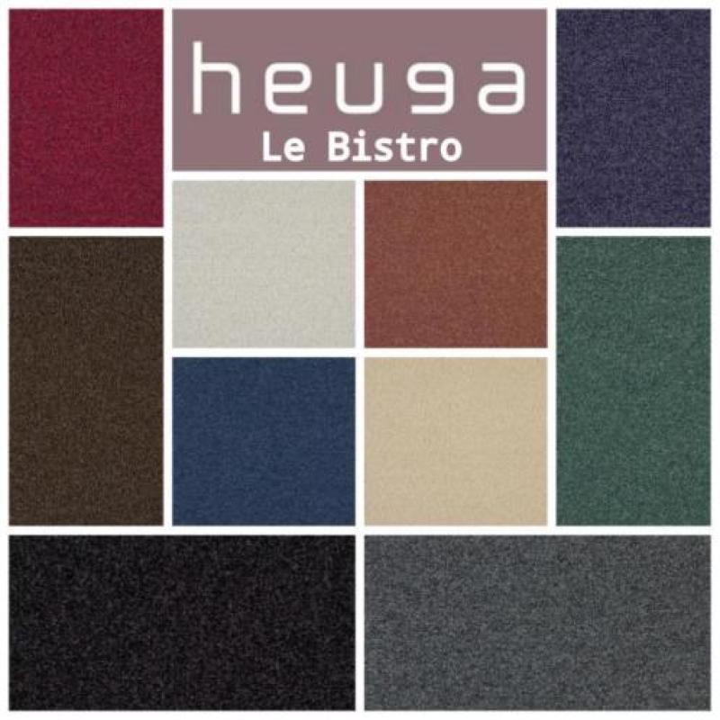 SUPER AANBIEDING! Heuga Le Bistro Tapijttegels *-55% korting