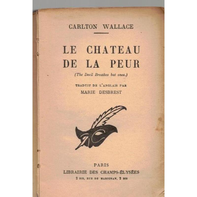 Carlton Wallace - Le Château de la peur