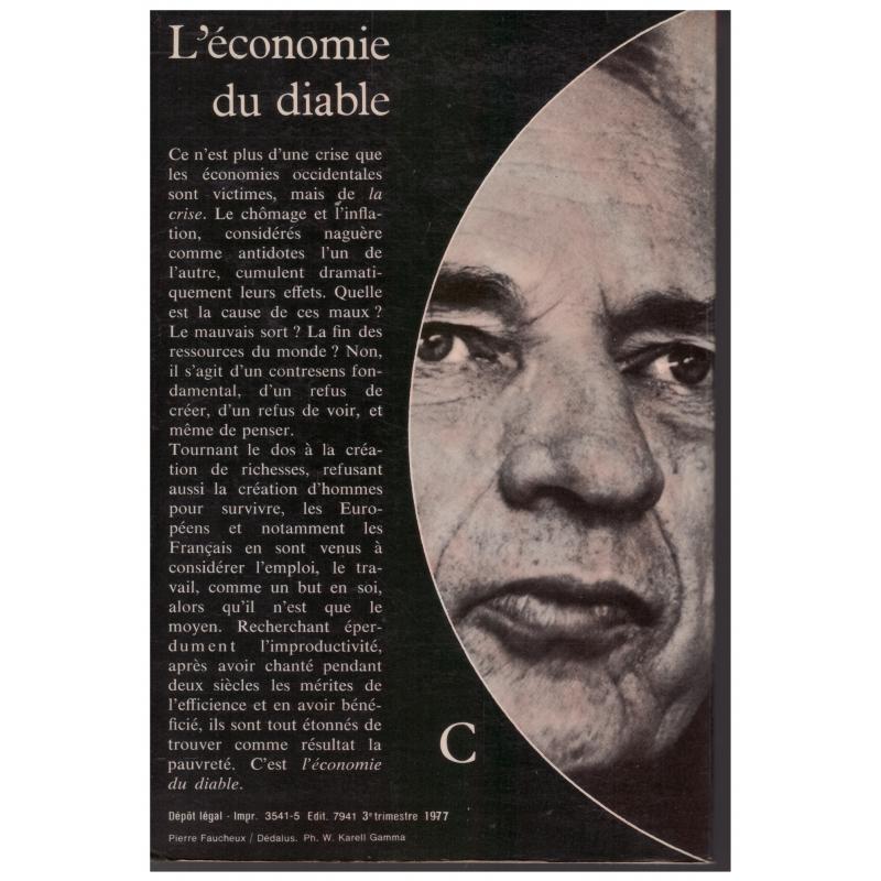 Alfred Sauvy - L'économie du diable Chômage et inflation