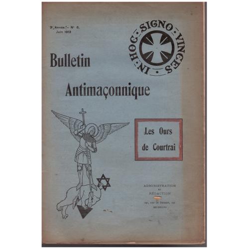 Bulletin Antimaçonnique - Les ours de Courtrai