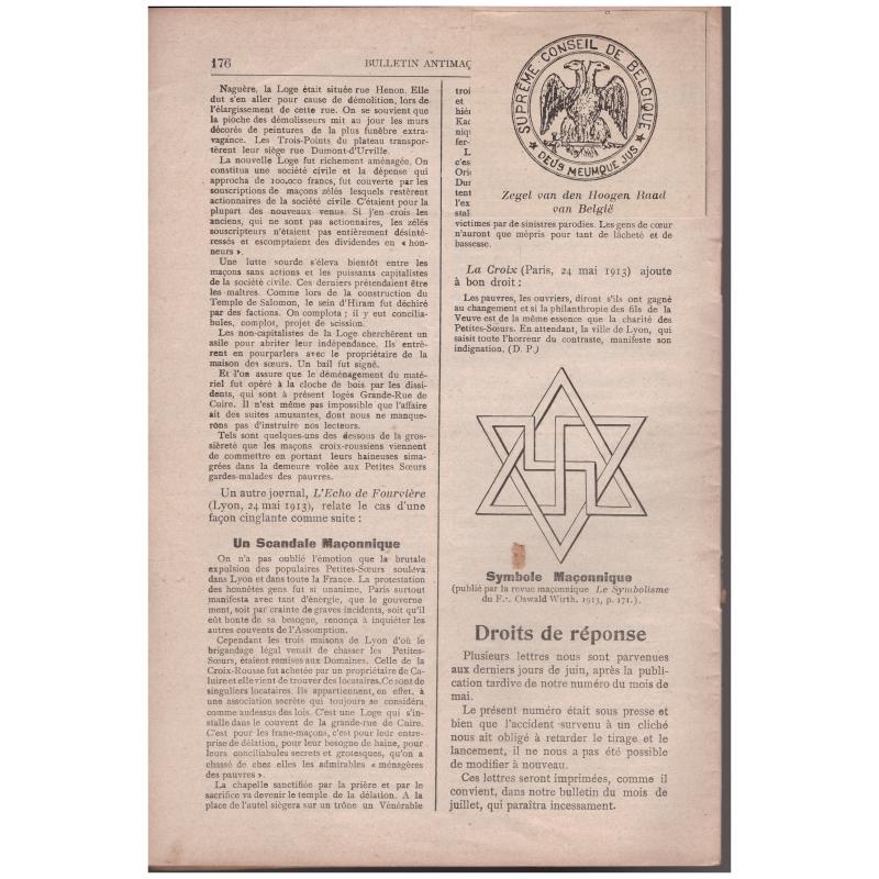 Bulletin Antimaçonnique - Les ours de Courtrai