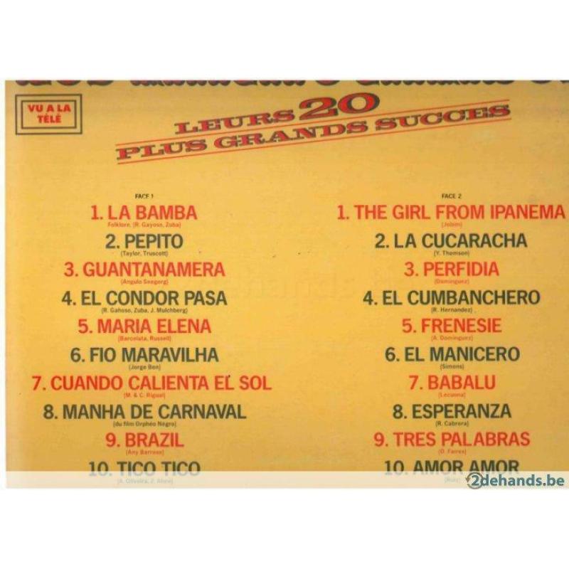 Los Machucambos - Leurs 20 plus grands succes