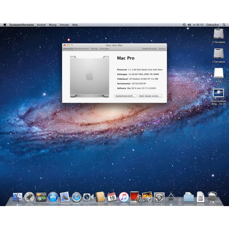 Te Koop Mac Pro CK7301CDY3P en Airport Extreme En Lacie Ext. H.S.