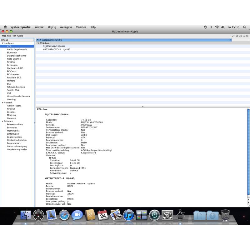 Te Koop Mac Mini YM5377PSTAC en Isight Camera en Mighty Mouse.