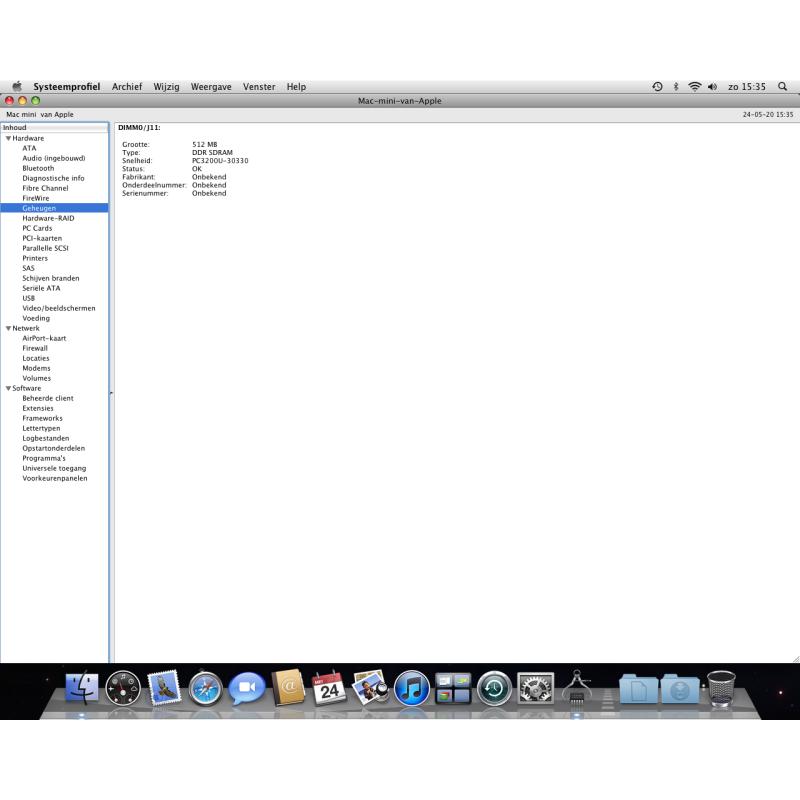 Te Koop Mac Mini YM5377PSTAC en Isight Camera en Mighty Mouse.