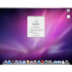 Te Koop een Mac Mini 2.1 Intel Core 2 Duo 64 Bit Computer met Serienummer YM7501JVYL2 met 2 Ghz en de Stroomadapter.
