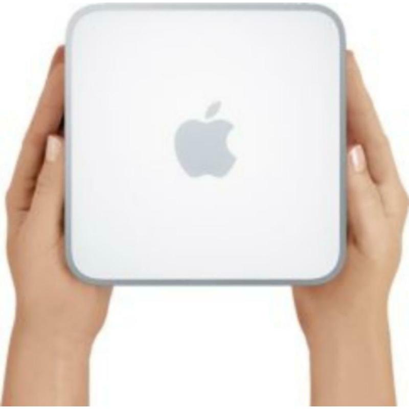 Te Koop Mac Mini 3.1 Intel Core 2 Duo YM936BAL9G5 met 2,26 Ghz met draadloos internet en een 15 Inch Dell Cinema Display en een Airport Extreme en een iSight Camera.