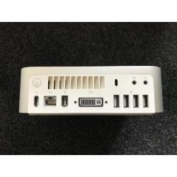Te Koop een Mac Mini 2.1 Intel Core 2 Duo met Serienummer YM8331YYYL1 met 1,83 Ghz met draadloos internet en een Apple Usb Toetsenbord en een Apple Mighty Usb Mouse.