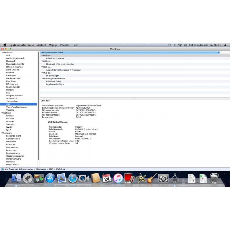 Te Koop Zwarte Macbook W87374ECZSX en 18 Inch Lcd.