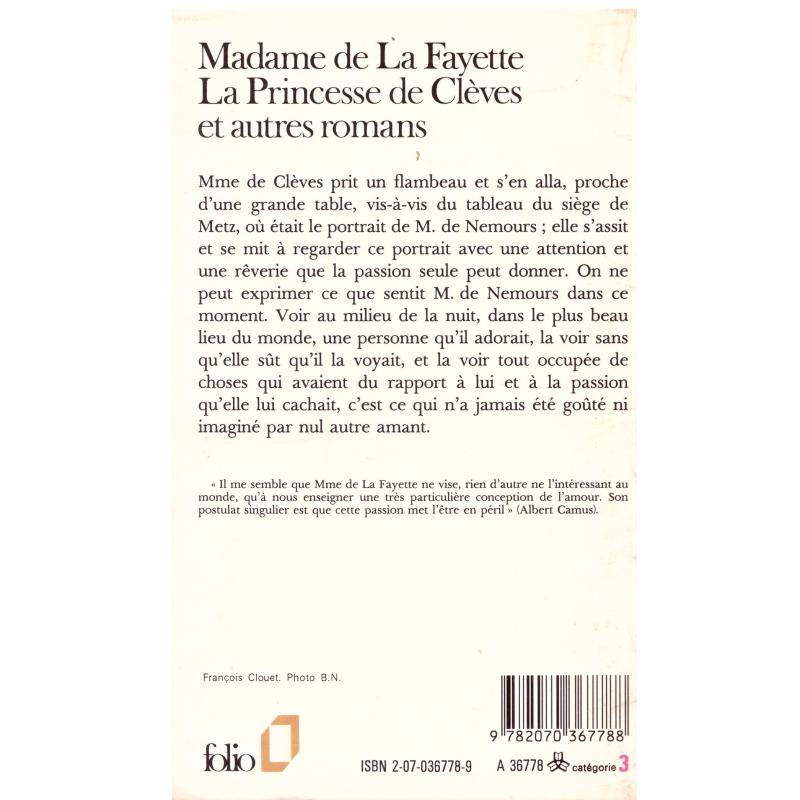 Madame de La Fayette - La Princesse de Clèves