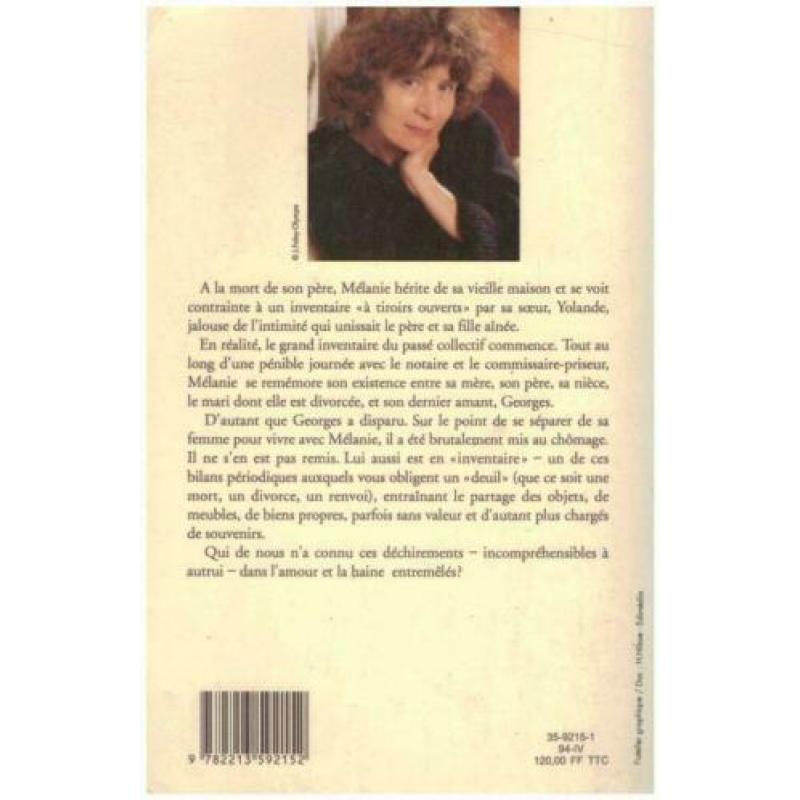 Madeleine Chapsal - L'inventaire