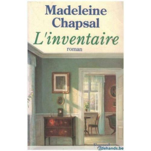 Madeleine Chapsal - L'inventaire