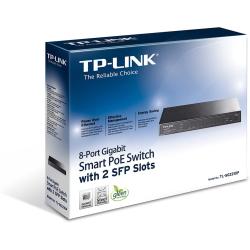 Smart Switch 8 port PoE - 2 SFP desktop TP-LINK ( nieuw )