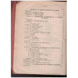 Jules Verest - Manuel de Littérature - Principes - Faits Géneraux - Lois