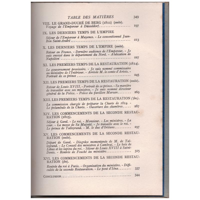 Comte Beugnot - Mémoire du Comte Beugnot 1779-1815