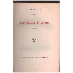 Jean du Parc - Mevrouw Pilatus