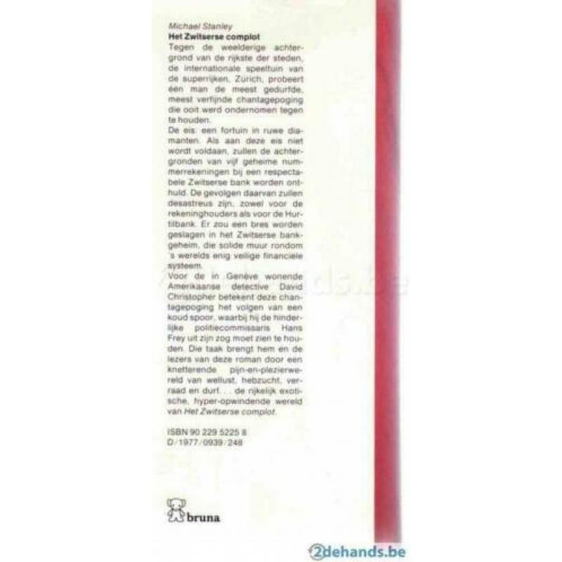 Michael Stanley - Het Zwitserse complot