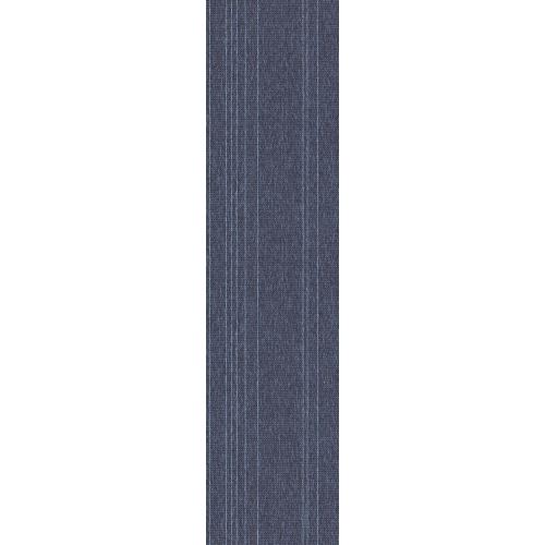 Blauwe 'Laminaat' Tapijttegels 25cm x 100cm Zeer decoratief!