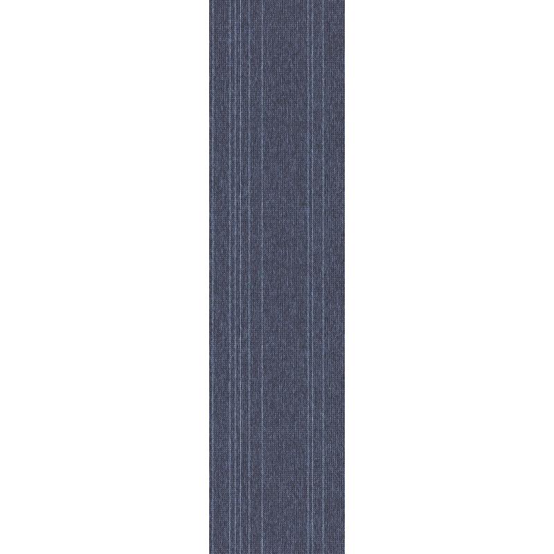 Blauwe 'Laminaat' Tapijttegels 25cm x 100cm Zeer decoratief!