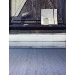 Blauwe 'Laminaat' Tapijttegels 25cm x 100cm Zeer decoratief!
