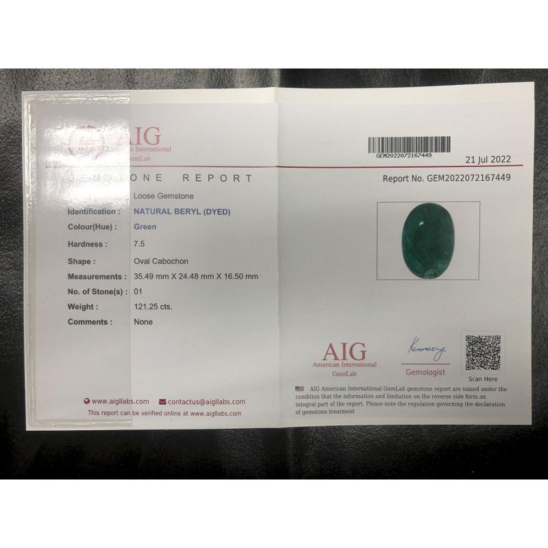 Natural Beryl emerald