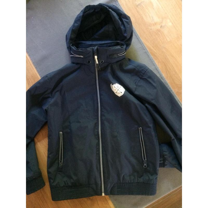 Kinderregenjas blauw