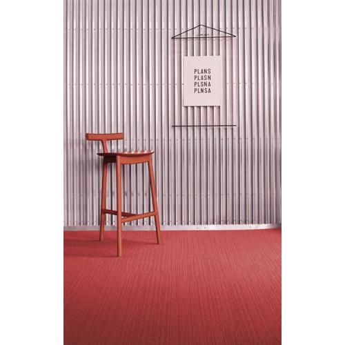 Rode 25cm x 100cm Tapijttegels van Interface Op voorraad