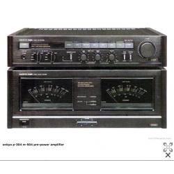 ONKYO INtegra voor- en eindversterker
