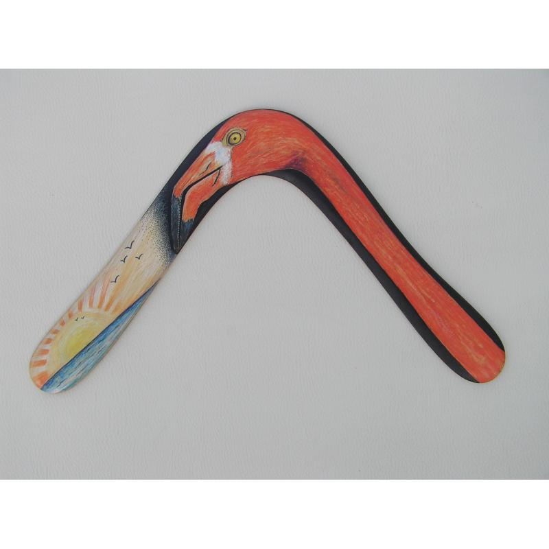 Exclusieve handgemaakte boomerangs in je teamkleuren.