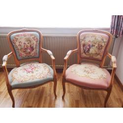 Louis XV fauteuils