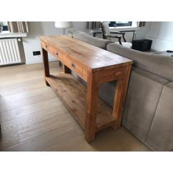 Teak Houten Side Table