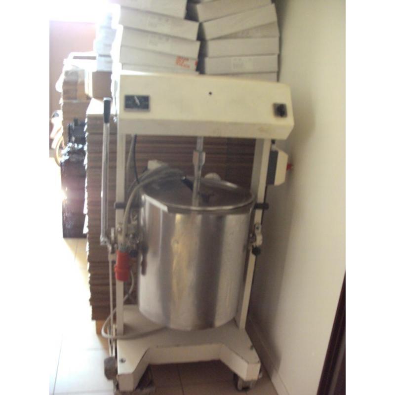 puddingkoker 60 liter roerwerk