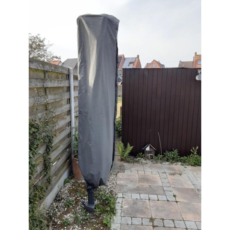 Zweefparasol Platinum Challenger T2 3x3m, dubbel kantelbaar