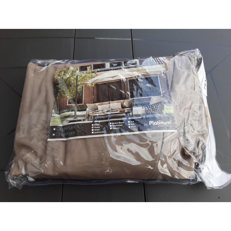 Zweefparasol Platinum Challenger T2 3x3m, dubbel kantelbaar